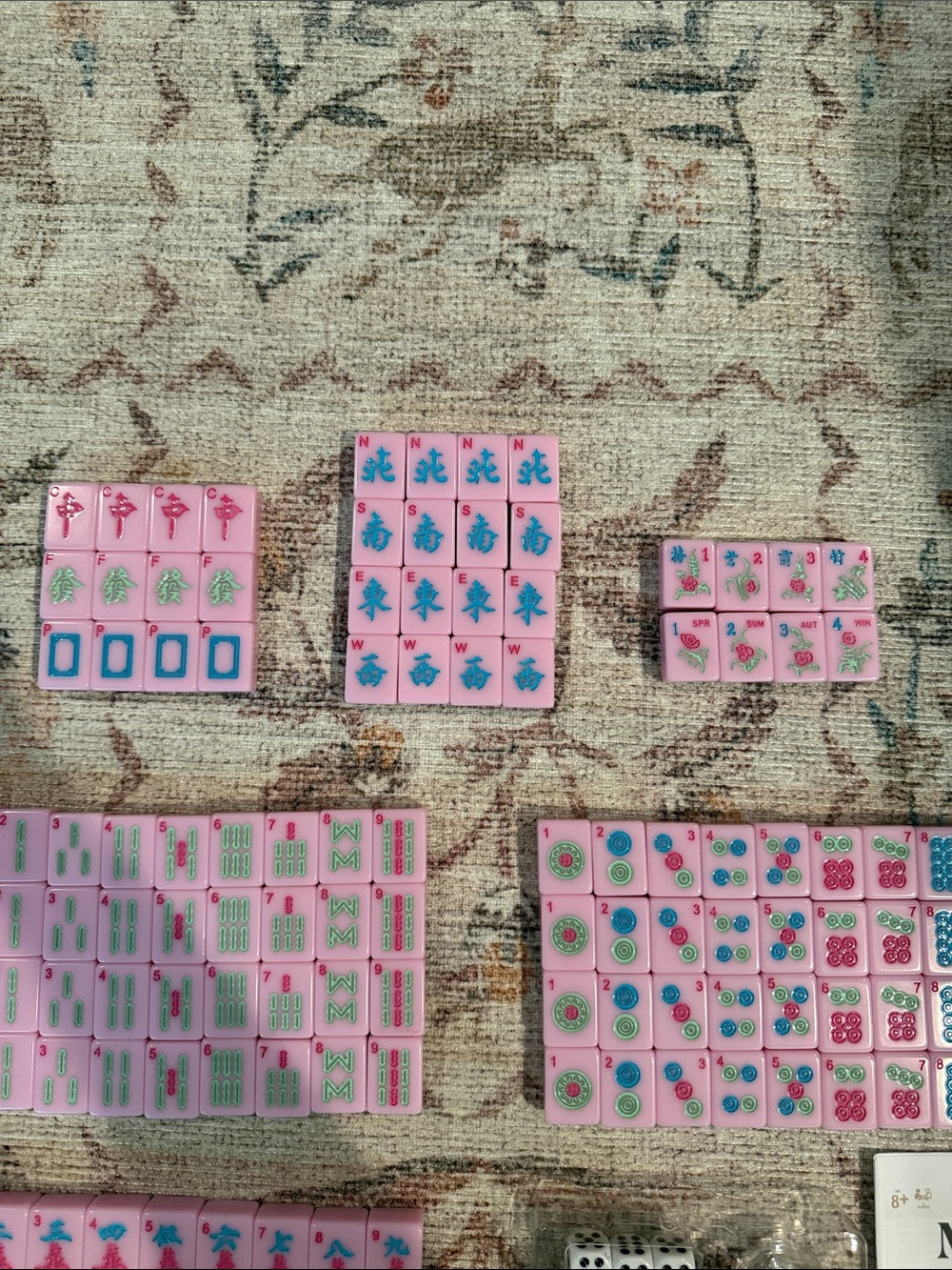 Hobby Lobby MahJong Set — Pink - Picture 7 of 10